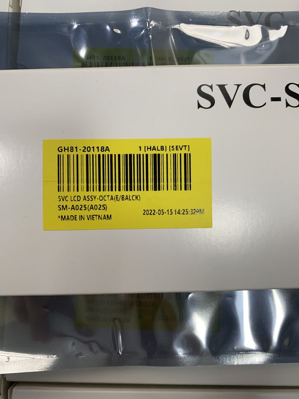 Wholesale LCD di alta qualità per  A02S 100% Nuovo pacchetto di servizio originale LCDS  A025 Telefono display