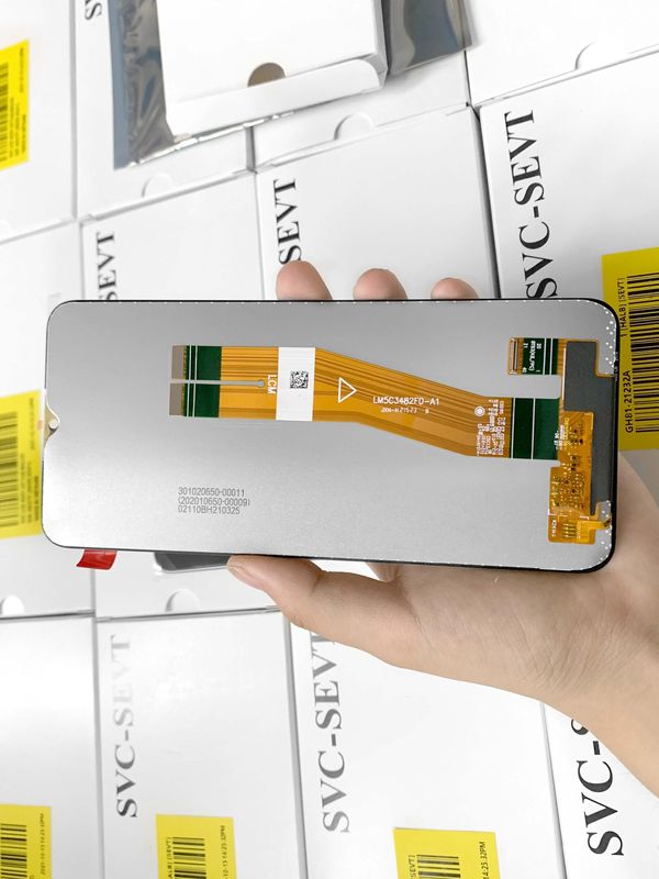 100% schermo LCD mobile originale per  A03S Service Pack LCDS  A037 Telefono di alta qualità Pantalla