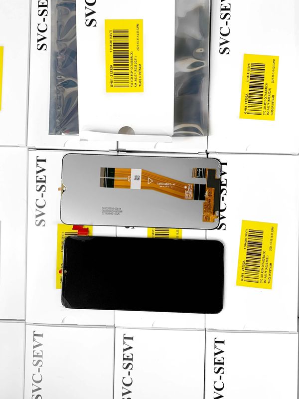 100% schermo LCD mobile originale per  A03S Service Pack LCDS  A037 Telefono di alta qualità Pantalla