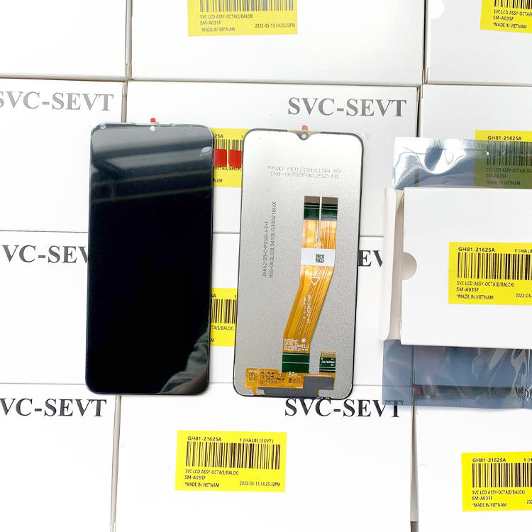 Al dettaglio Telefono LCD Display sostituzione per  A03 100% originale testato schermo mobile A035 Pantalla di alta qualità