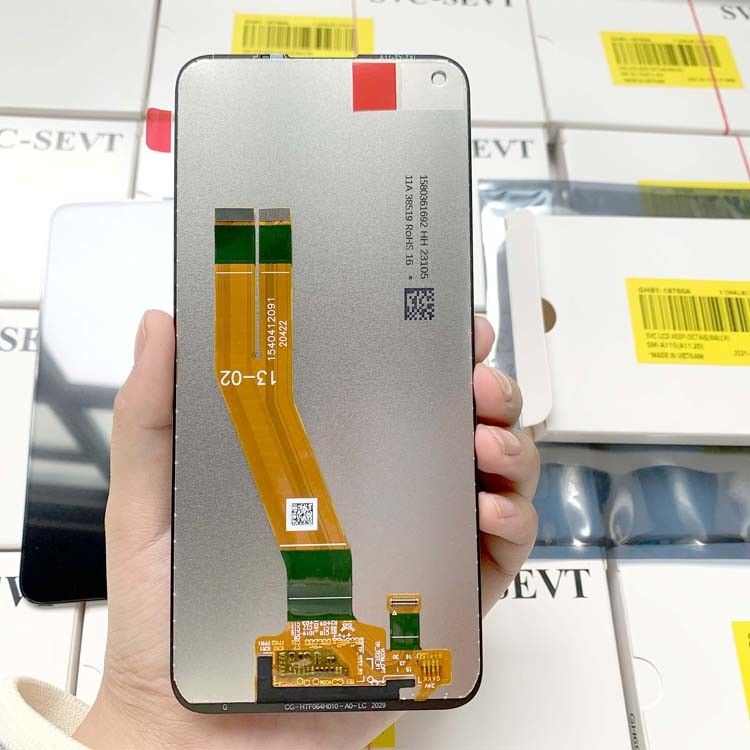 Display LCD originale nuovo per  A11 Telefono cellulare Screen  A115 100% sostituzione Pantalla testato