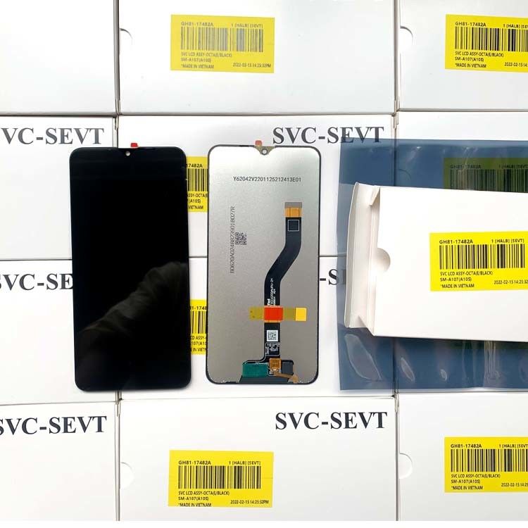 A10S LCD LCD Per  a10s Nuovo pacchetto di assistenza originale testato LCDS Display  A107 Telefono cellulare Screen Pantalla