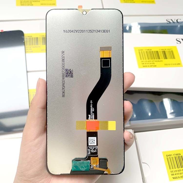A10S LCD LCD Per  a10s Nuovo pacchetto di assistenza originale testato LCDS Display  A107 Telefono cellulare Screen Pantalla