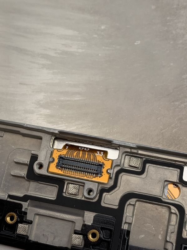 A21S LCD LCD con telaio per  A21S Nuovo pacchetto di servizio originale LCDS  A217 Telefono cellulare Pantalla