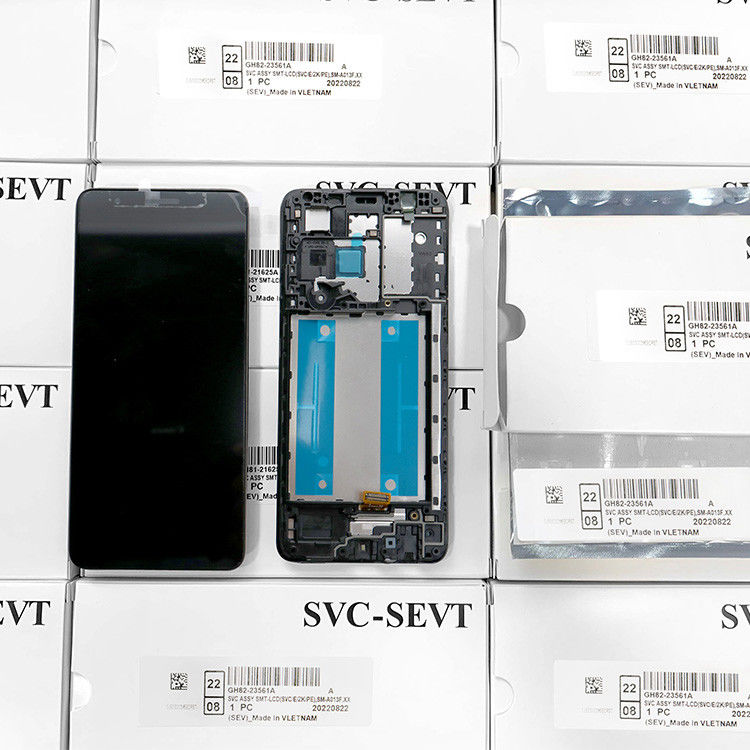 Display LCD A013 Con Cornice Per  A013 Original Service Pack LCDS  A01 Core Telefono Cellulare Screen Pantalla