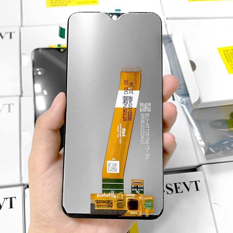 A01 LCD lcd per  A01 all'ingrosso Display originale del telefono cellulare Pantalla  A105 Service Pack LCDS Touch