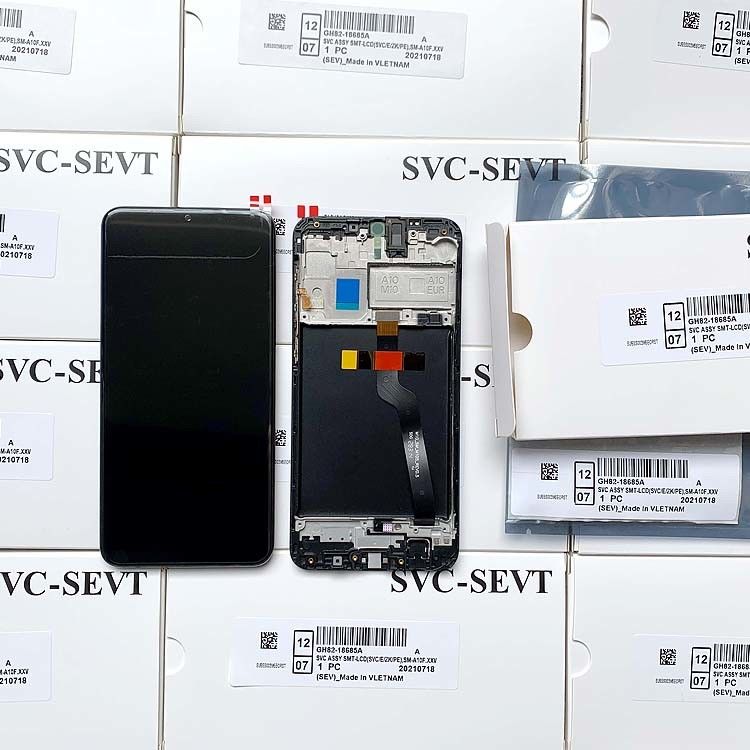 M10 LCD con telaio per  M10 Telefono cellulare touch screen display  M105 Original Service Pack LCDS Pantalla