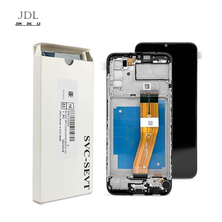 Original A03S Service Pack LCD con telaio per  a03s Display per cellulari  A037 Pantalla di alta qualità