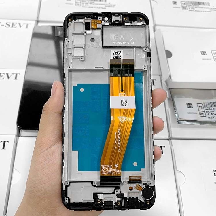 A03 LCD lcd con telaio per  a03 Telefono cellulare all'ingrosso