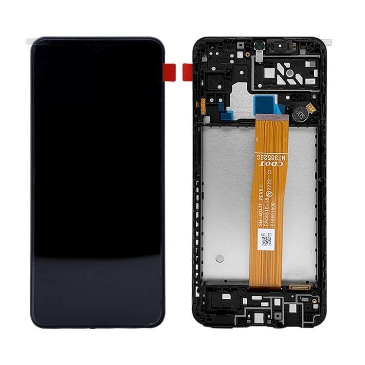 A04S LCD LCD con telaio per  a04s Original Service Pack LCDS  A047 Mobile Phone Screen Display Pantalla