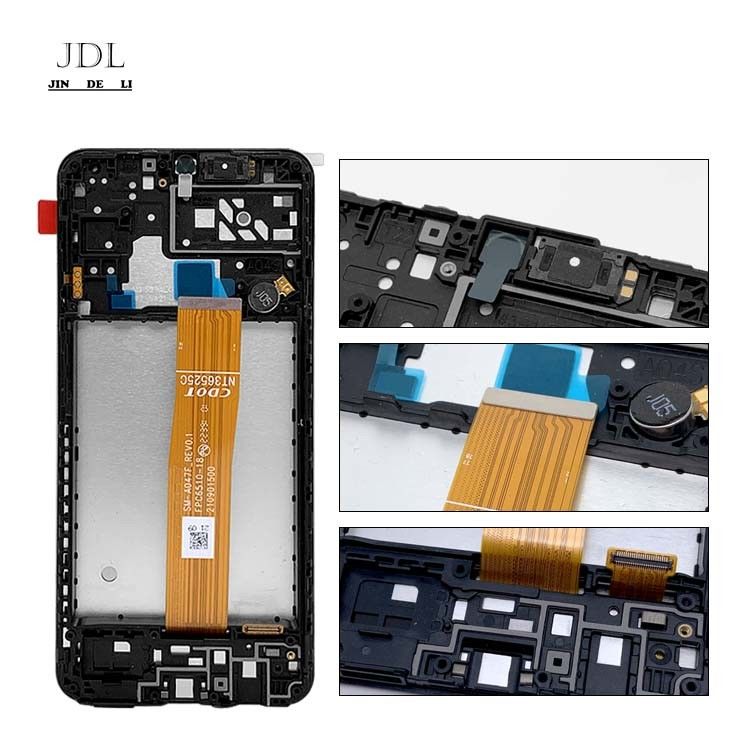 A04S LCD LCD con telaio per  a04s Original Service Pack LCDS  A047 Mobile Phone Screen Display Pantalla