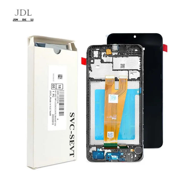 A045 schermo LCD con telaio per  a045 telefono cellulare touch Pantalla  A04 Original Service Pack LCDS