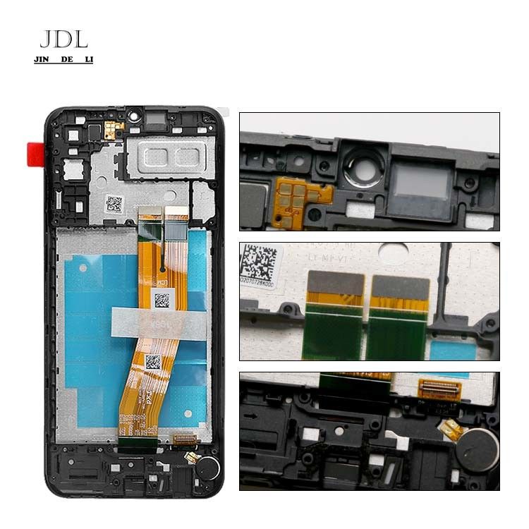 A04E lcd con telaio per  a04e Nuovo pacchetto di servizio originale LCDS Display  A04E Telefono cellulare Screen Pantalla