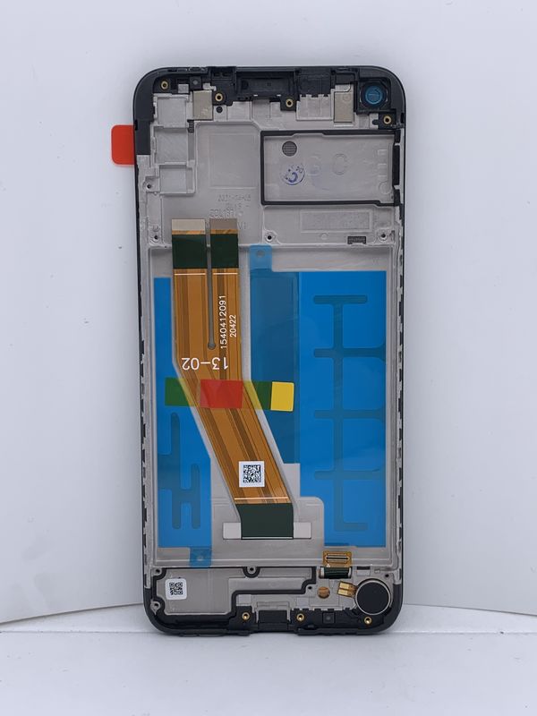 A11 schermo LCD Pantalla con telaio per  A11 Nuovo schermo mobile originale  A115 Service Pack Display LCD