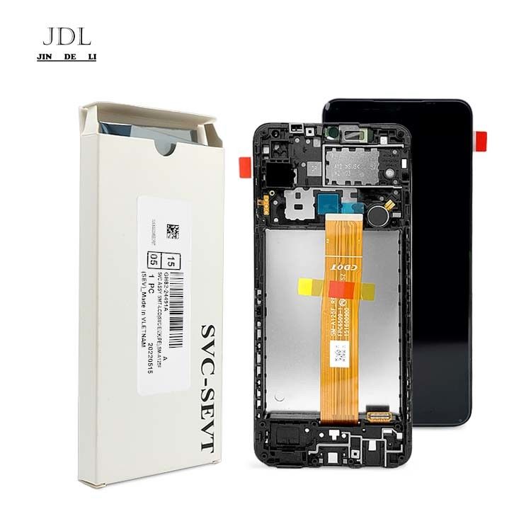 A125 Original Lcd Panatlla With Frame For  a125 Service Pack LCDS Screen  A125 Telefono cellulare touch display