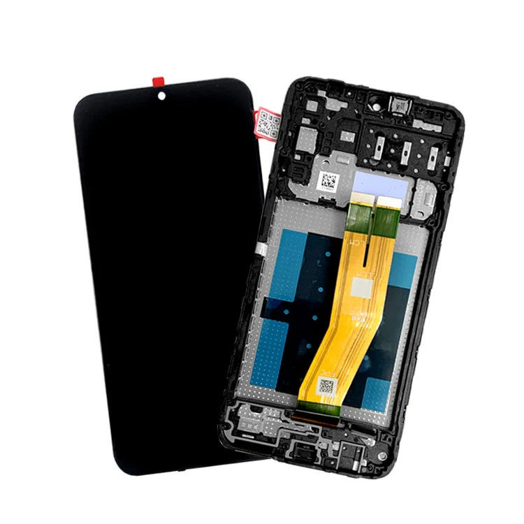 A14 4G LCD con telaio per telefono cellulare  A145P Touch Pantalla  A145R Service Pack Display LCDS