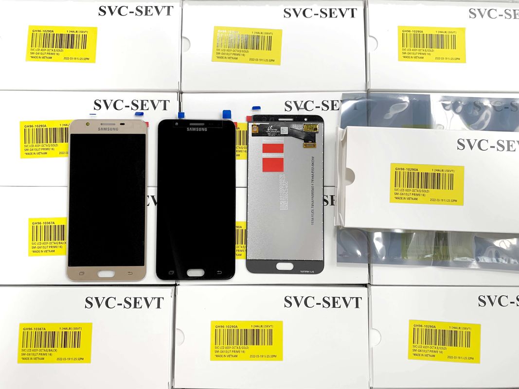 J7 Prime LCD Display Tecnologia TFT LCD Imballaggio di logo personalizzato per mobile Display per samung schermo LCD