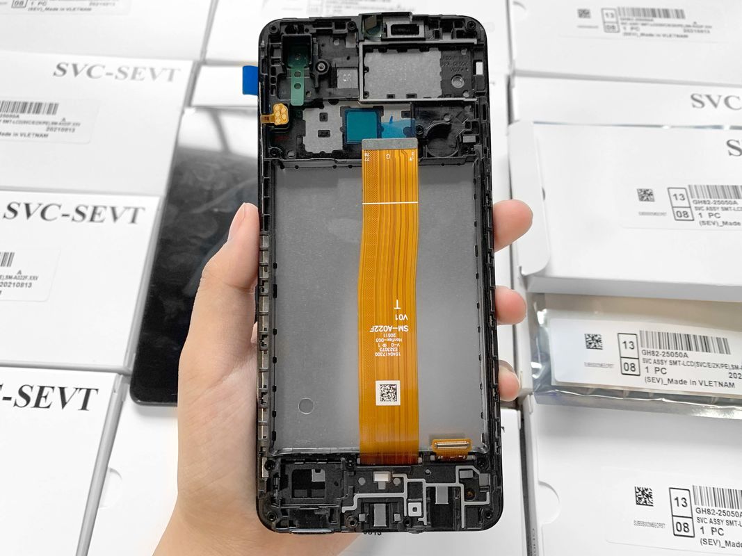 Professional di alta qualità pacchetto di servizio originale LCD A022 Core telefono cellulare LCD mobile display LCD per  A01 Core