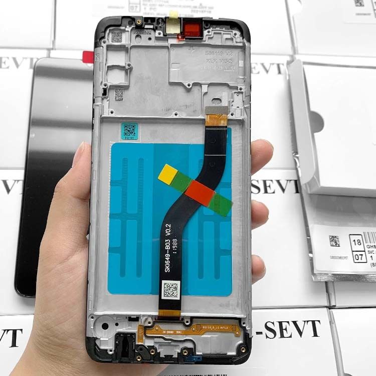Imballaggio Servizio sacchetto antistatico Imballaggio scatola di schiuma Cartone per  A207 LCD SCREEN LCD