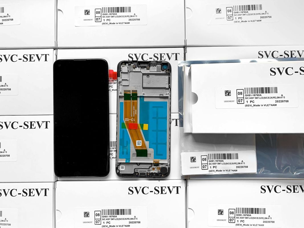 100% LCD originale A11 per schermo del telefono pacchetto di assistenza LCD JDL mobile touch screen ricambi