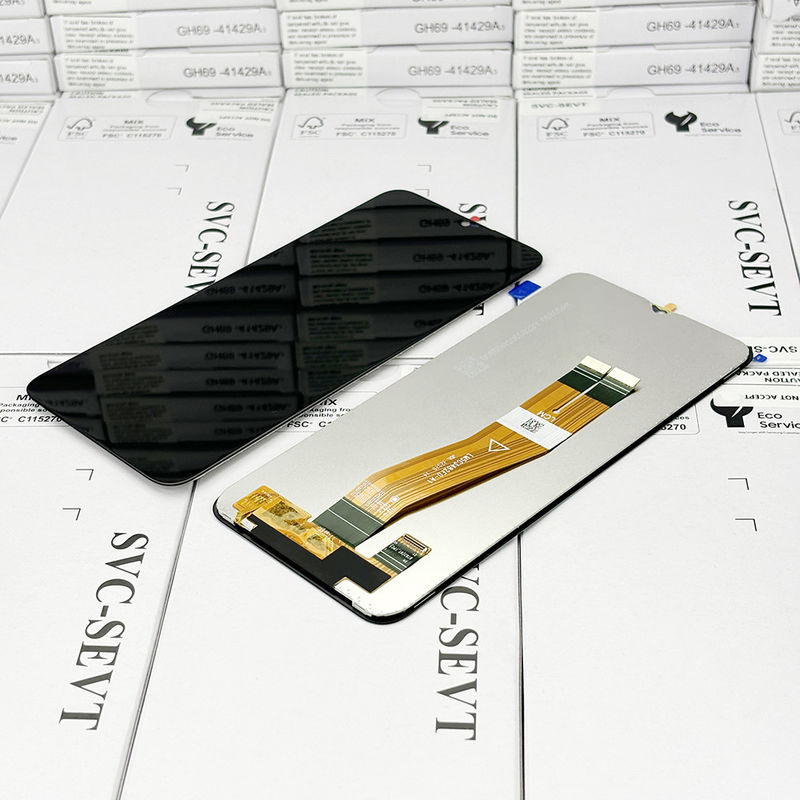 A03S originale sostituzione schermo LCD senza telaio 0,08kg 1600X720 pixel Pantalla LCD Telefono schermi fabbrica