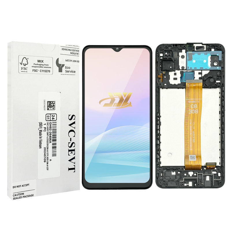 A127 lcd con telaio Per  a127 Nuovo pacchetto di servizio originale Mobile Screen Display  A12 Nacho Touch Pantalla