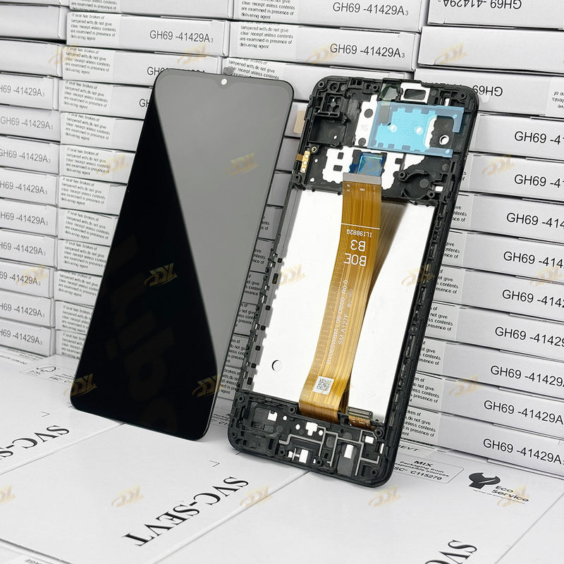 A127 lcd con telaio Per  a127 Nuovo pacchetto di servizio originale Mobile Screen Display  A12 Nacho Touch Pantalla