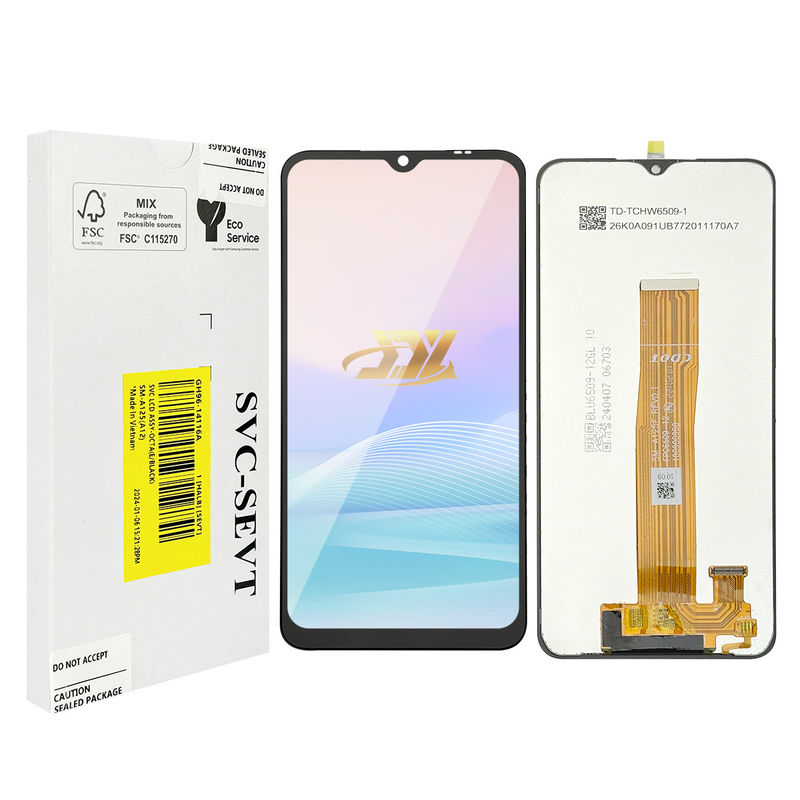 Sostituzione LCD  a 6,5 pollici A125 Service Pack originale LCD del telefono cellulare A12