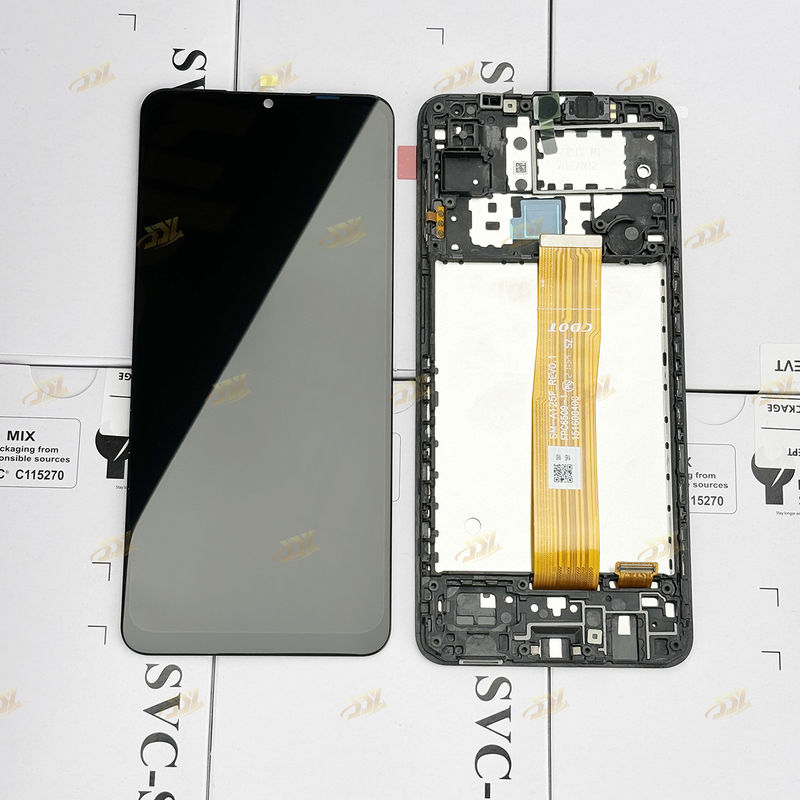 A125 Original Lcd Panatlla With Frame For  a125 Service Pack LCDS Screen  A125 Telefono cellulare touch display