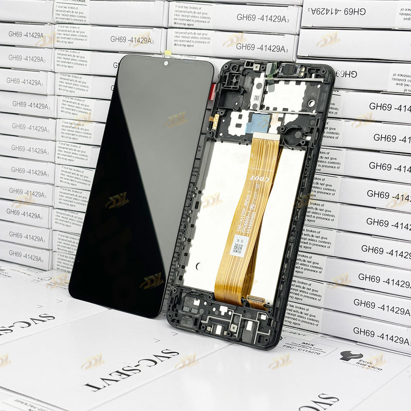 A125 Original Lcd Panatlla With Frame For  a125 Service Pack LCDS Screen  A125 Telefono cellulare touch display